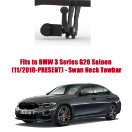 Swan Neck Tow Bar For BMW 3 Series G20 Saloon (2018-PRESENT) B-090