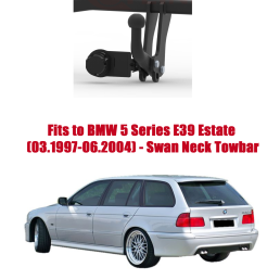 Swan Neck Tow Bar For BMW 5 Series E39 (1997-2004) B-041