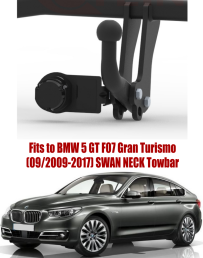 Swan Neck Tow Bar For BMW 5 Series GT F07 (2009-2017) B-074